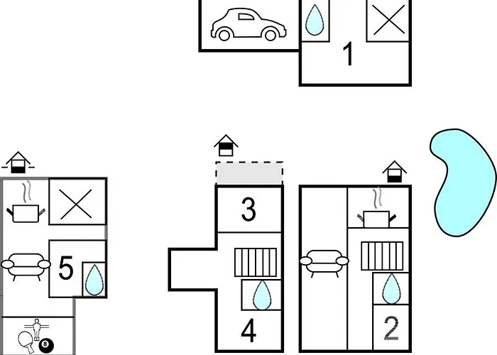 度假居 6 Bedroom Amazing In 罗马